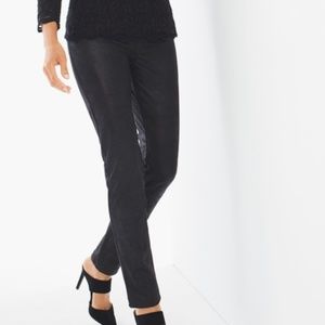 Chico's Sueded Ultimate Fit Slim Leg Pant NWT